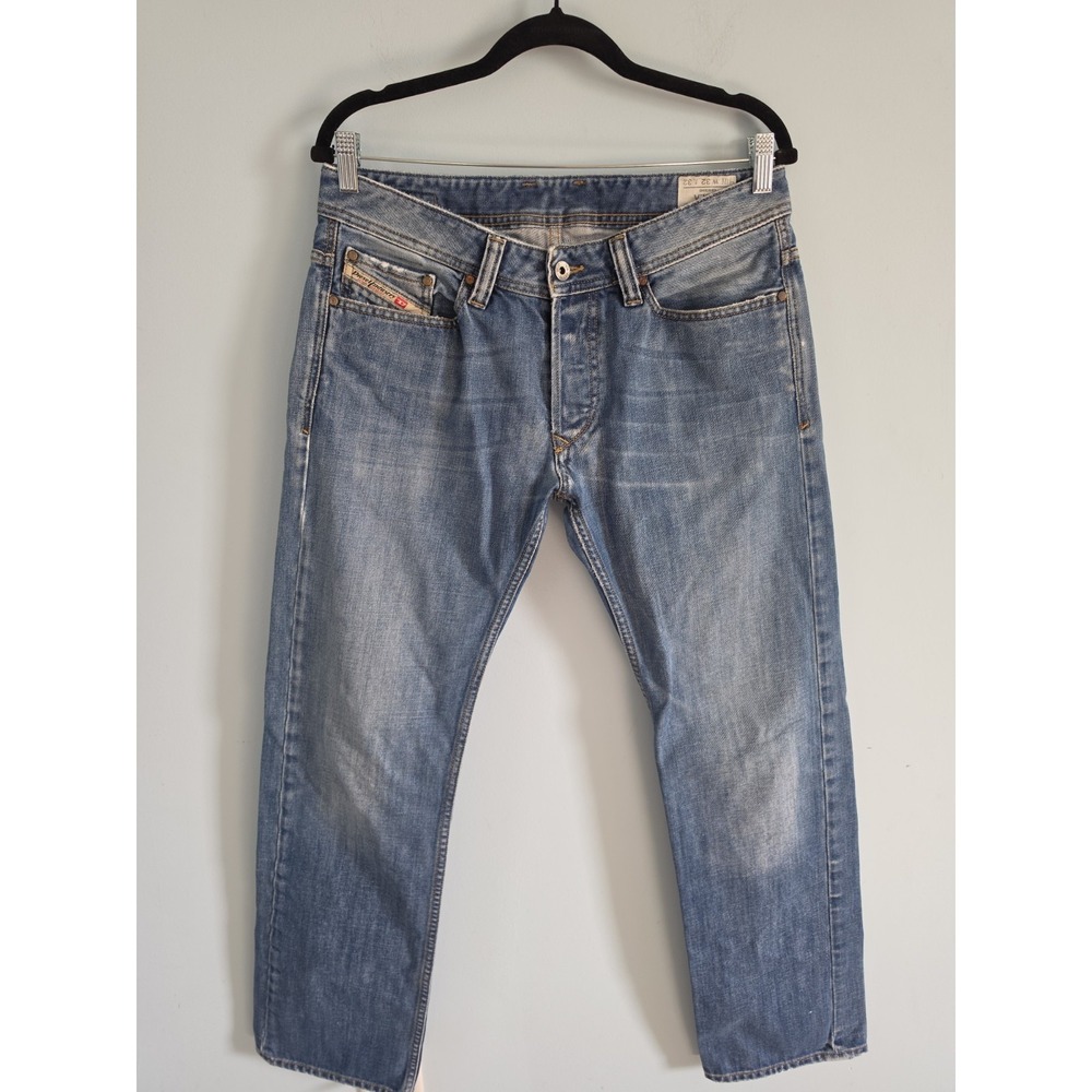 Diesel Viker Jeans Mens 33x32 Medium Wash Vintage Y2K Straight Denim